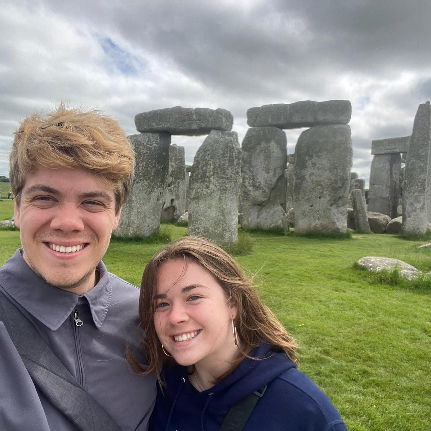 Trip to Europe and a windy stop at Stonehenge