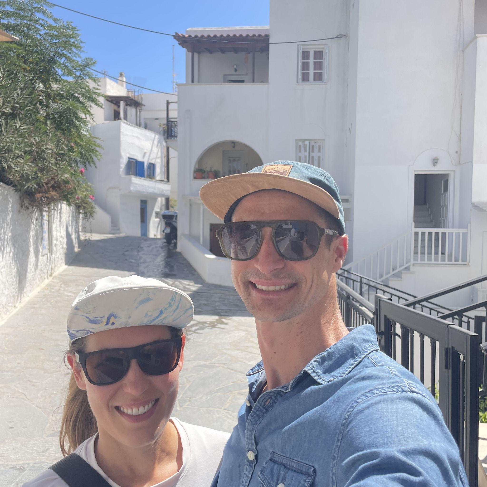 The streets of Paros