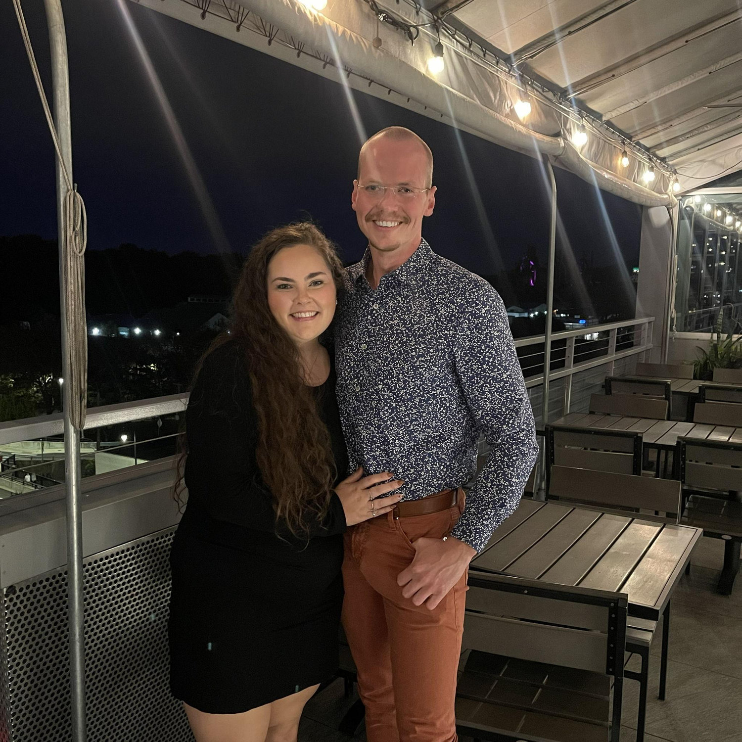 Our first date!