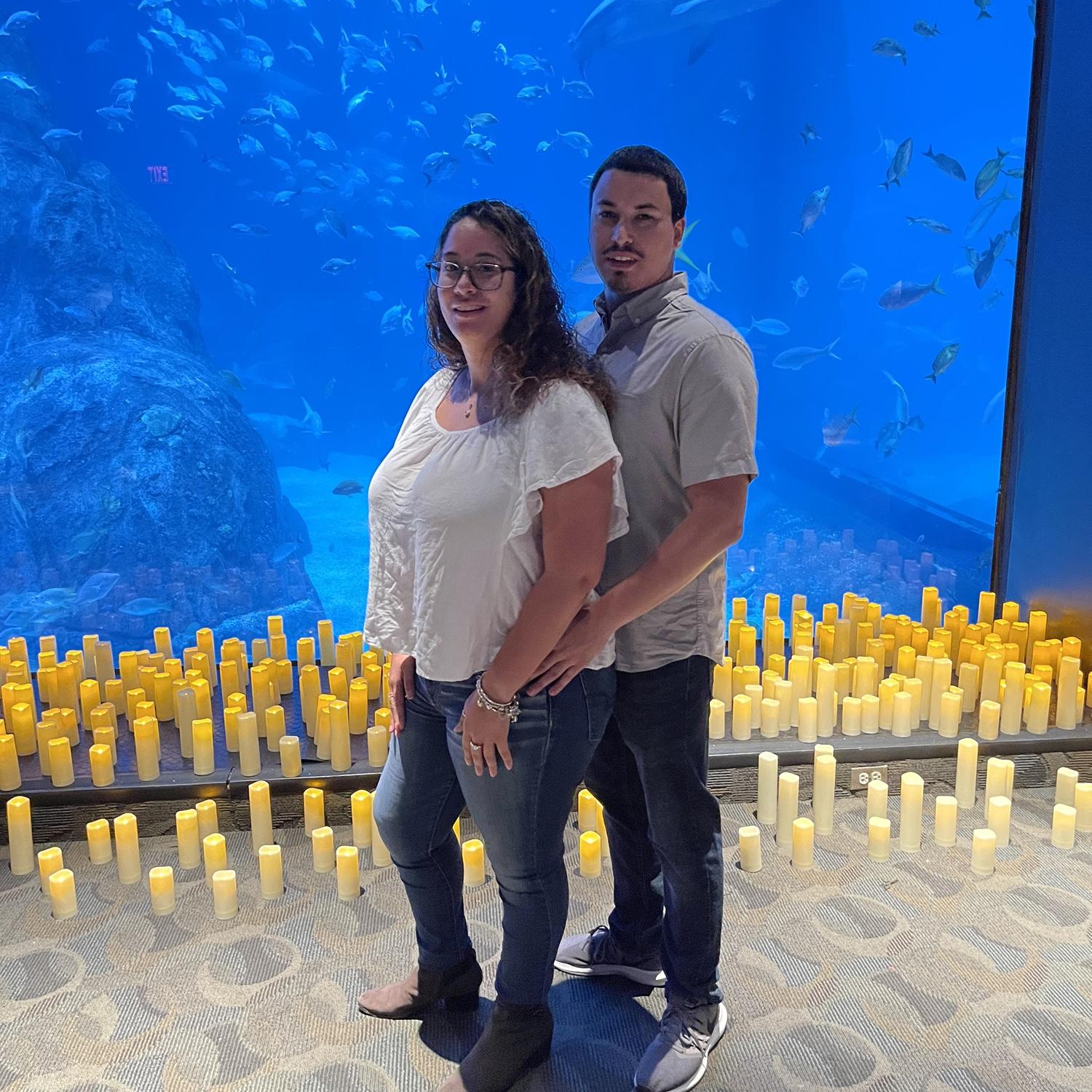 A nice date night around sharks during sharks week and with Disney music was fantastic!