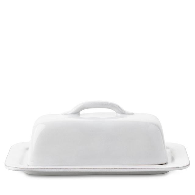 Juliska Puro Whitewash Butter Dish