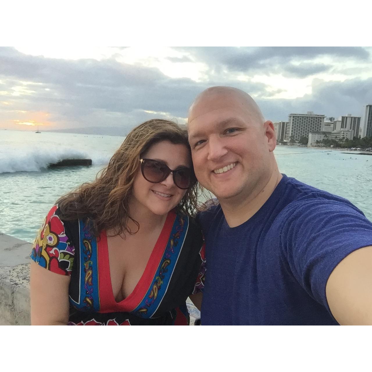 First trip together to Hawaii (2016)