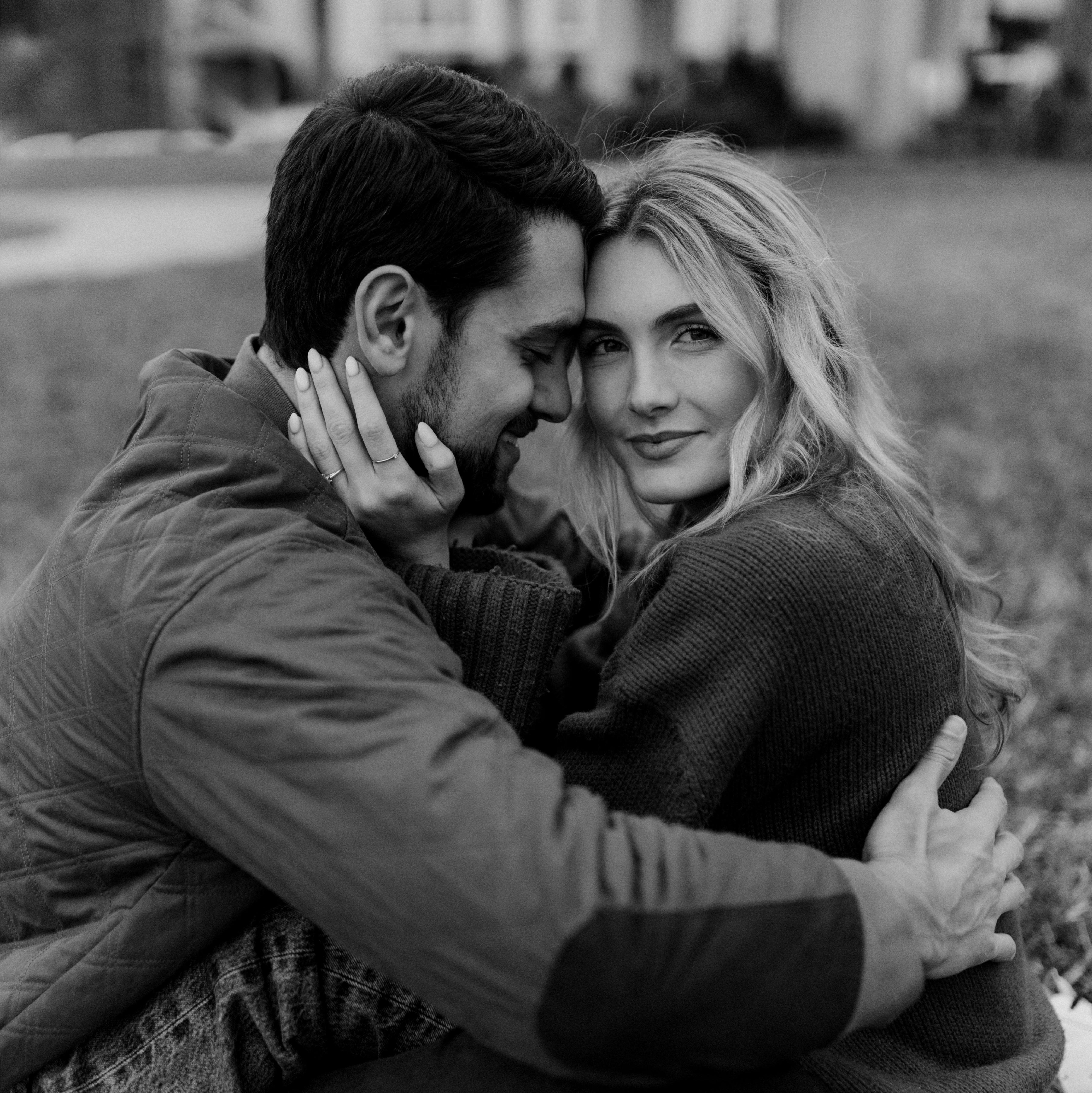 Our engagement shoot was in Dunedin, Florida, at The Fenway Hotel - right around the corner from Olivia's Aunt Stacy's house!