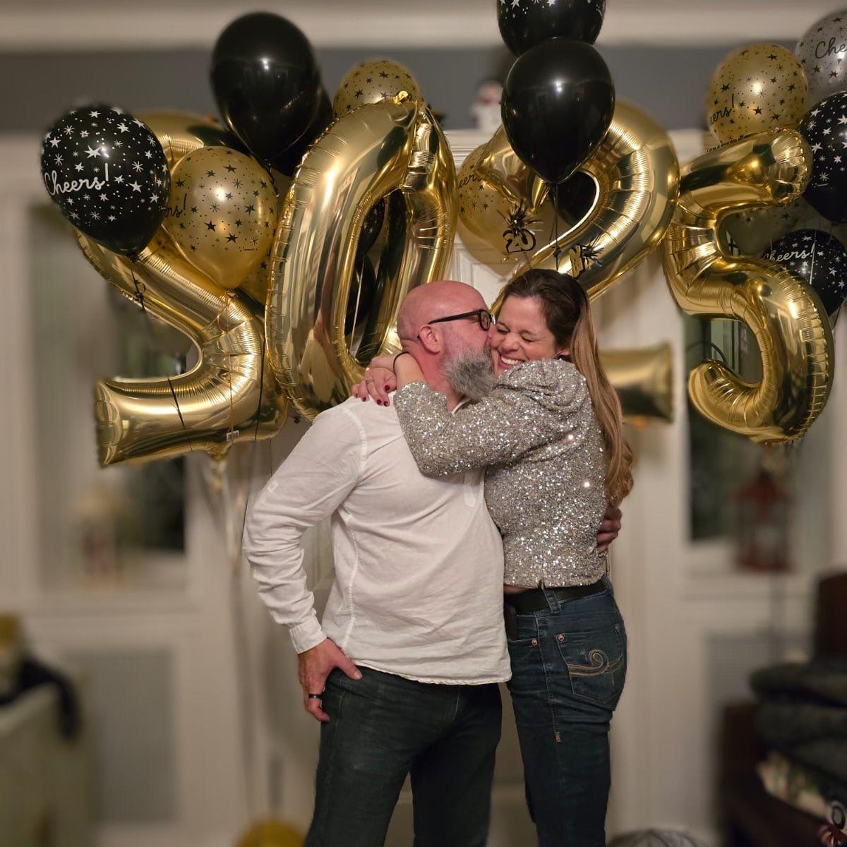 Ringing in the New Year together!