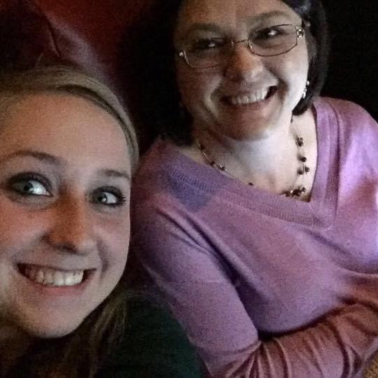 claudia and her oldest katie
