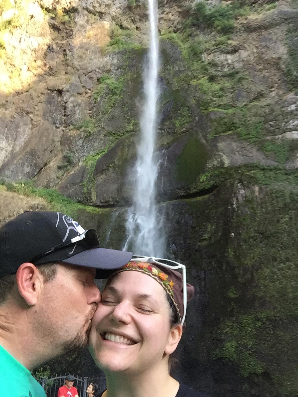 2017: Multnomah Falls, Oregon.