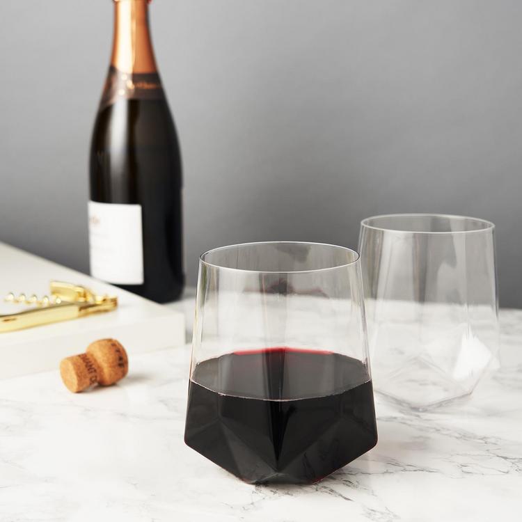 Viski Copper Stemless Wine Glasses