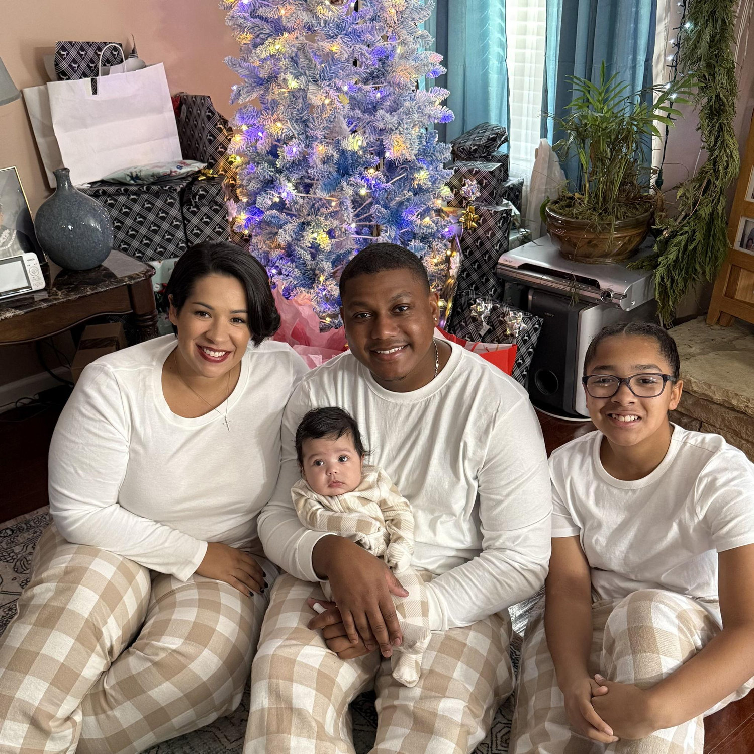 Our first Christmas with Aria