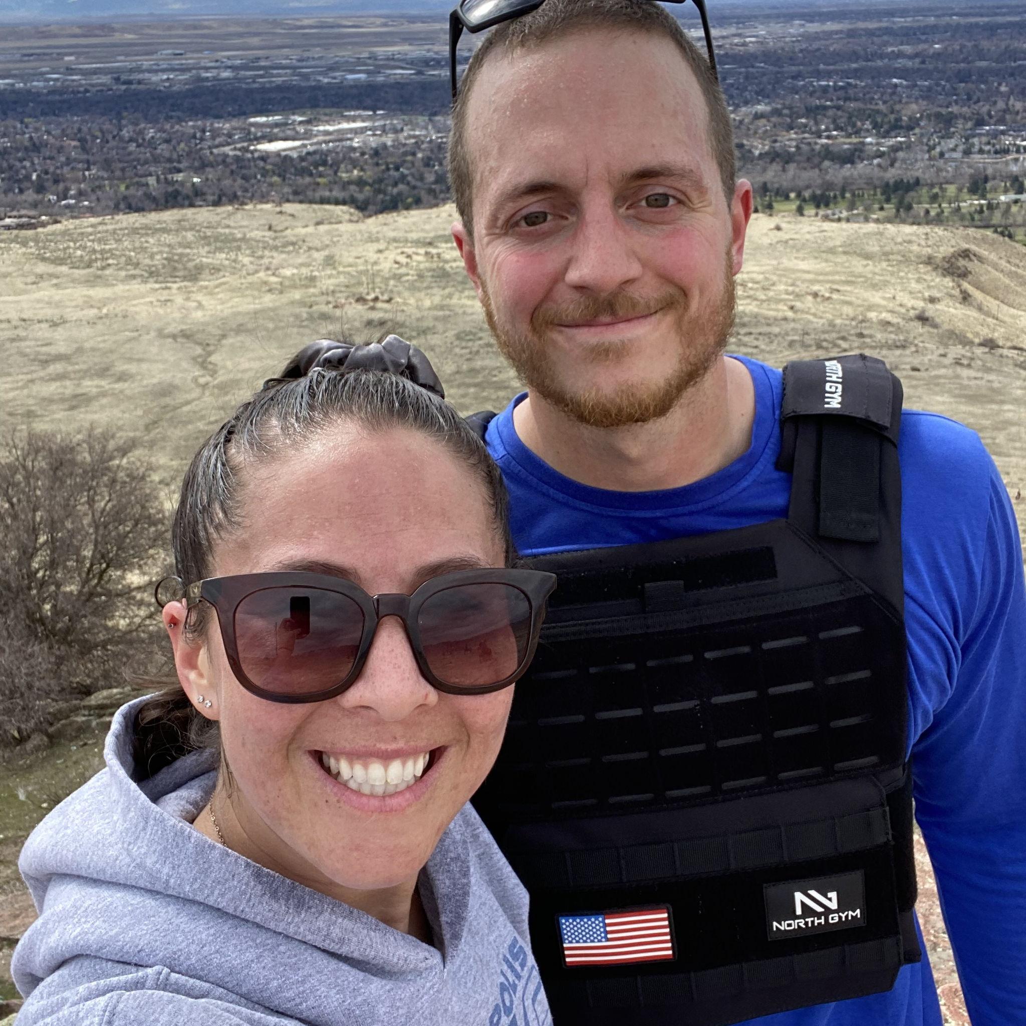 Getting outdoors together with a hike up Table Rock.