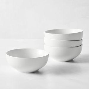 Pillivuyt Coupe Porcelain Cereal Bowls (Set of 4)