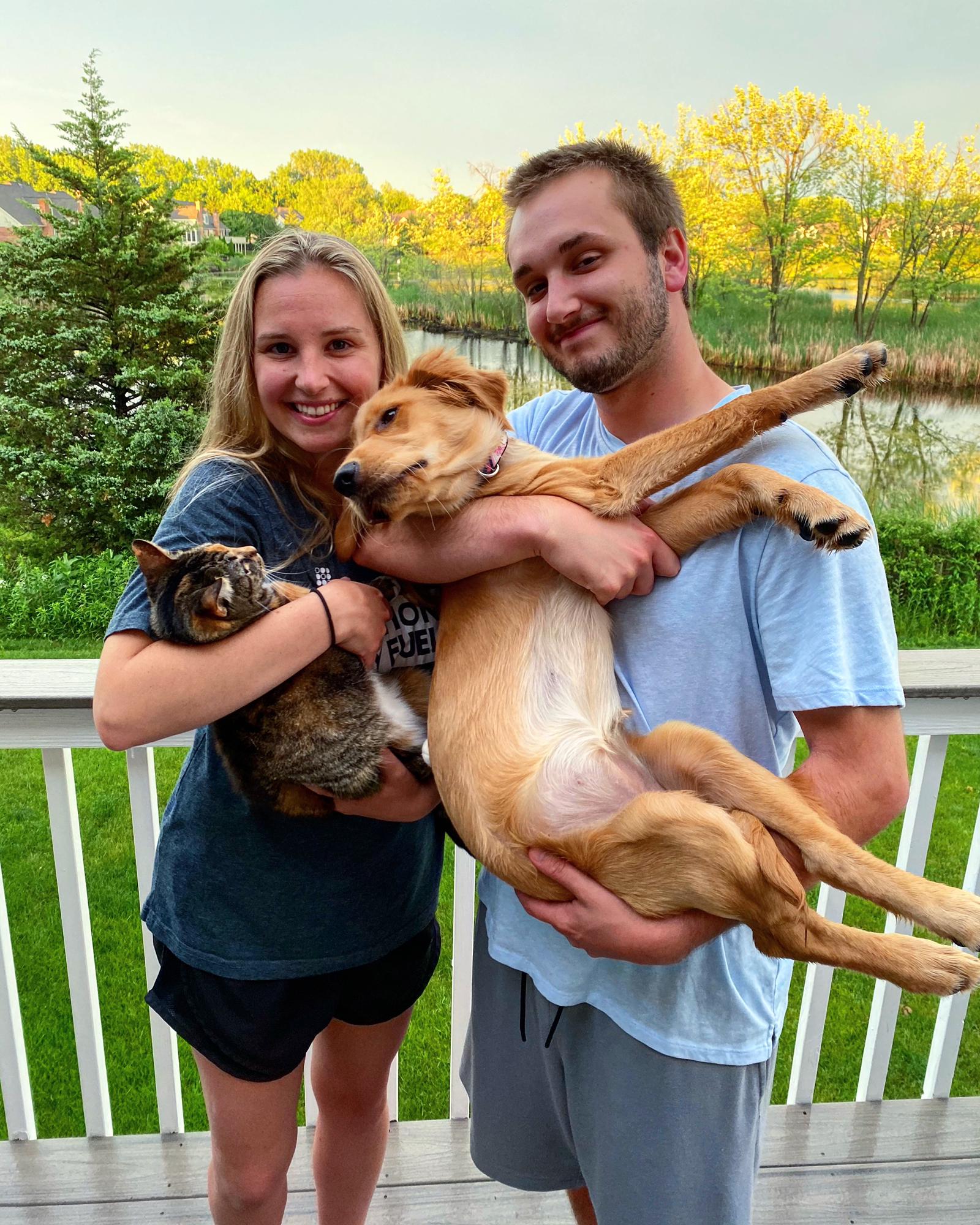 A photo of our happy little family!