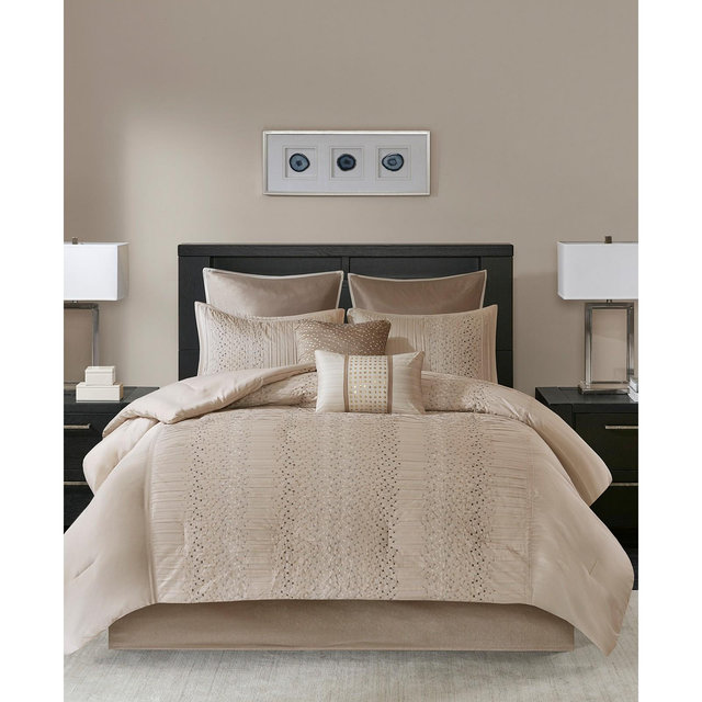 Madison Park Camelia 8-Pc. King Comforter Set