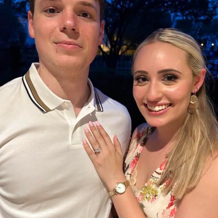 The night of our engagement!