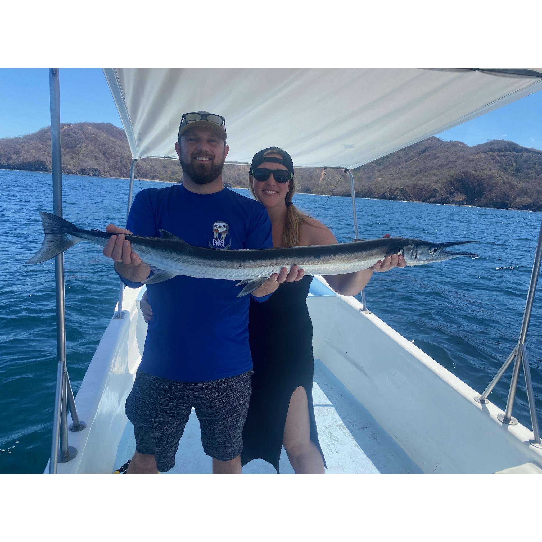 One of our best catches in Costa Rica!