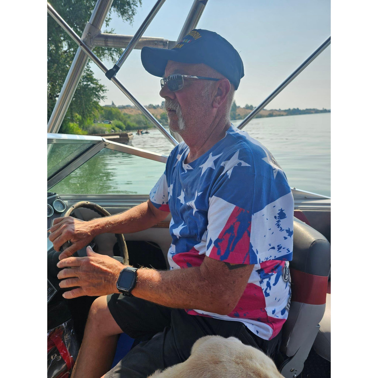 First trip out on our boat.