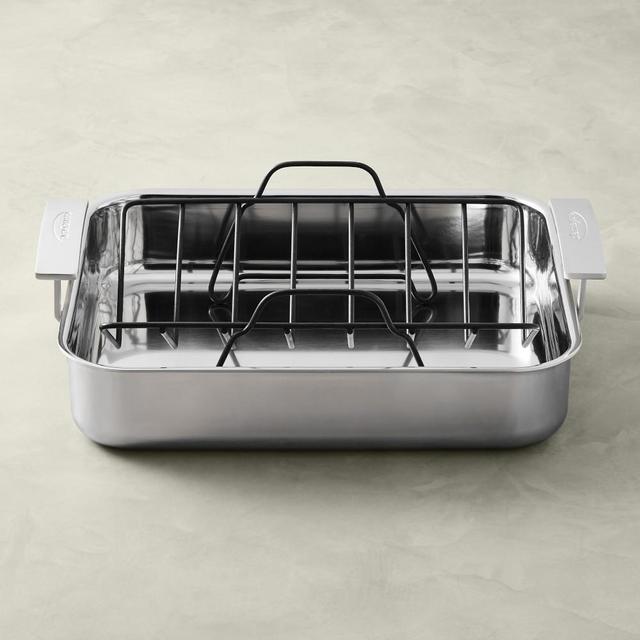 Demeyere Industry Stainless-Steel Roaster, Large