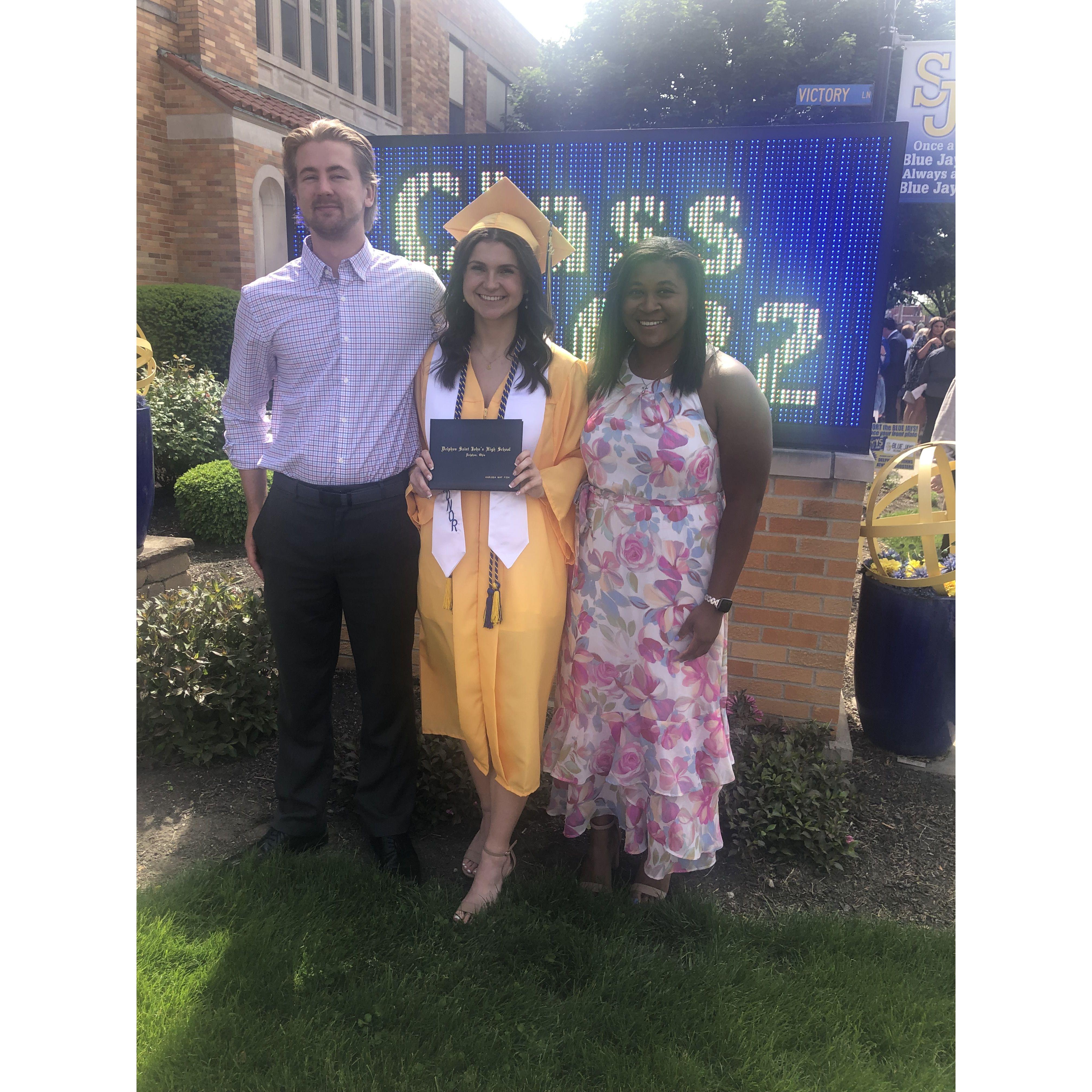 Karissa's graduation May 2022