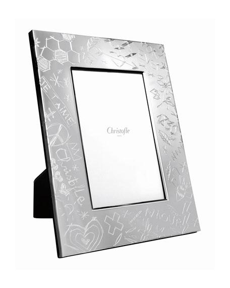 Christofle Graffiti Picture Frame, 4" x 6"