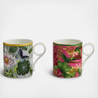 Wonderlust Small Mug, Set of 2