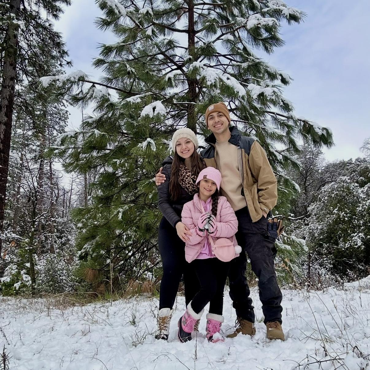 Snow Trip with our little family