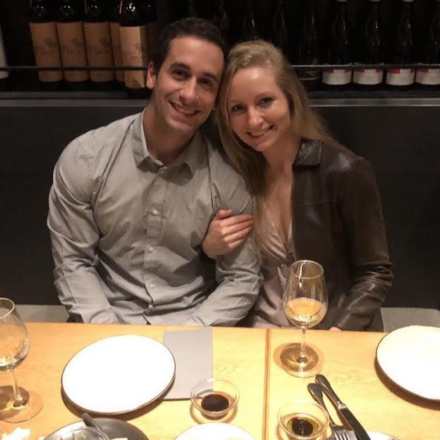 Cheesin' at our favorite wine and cheese bar