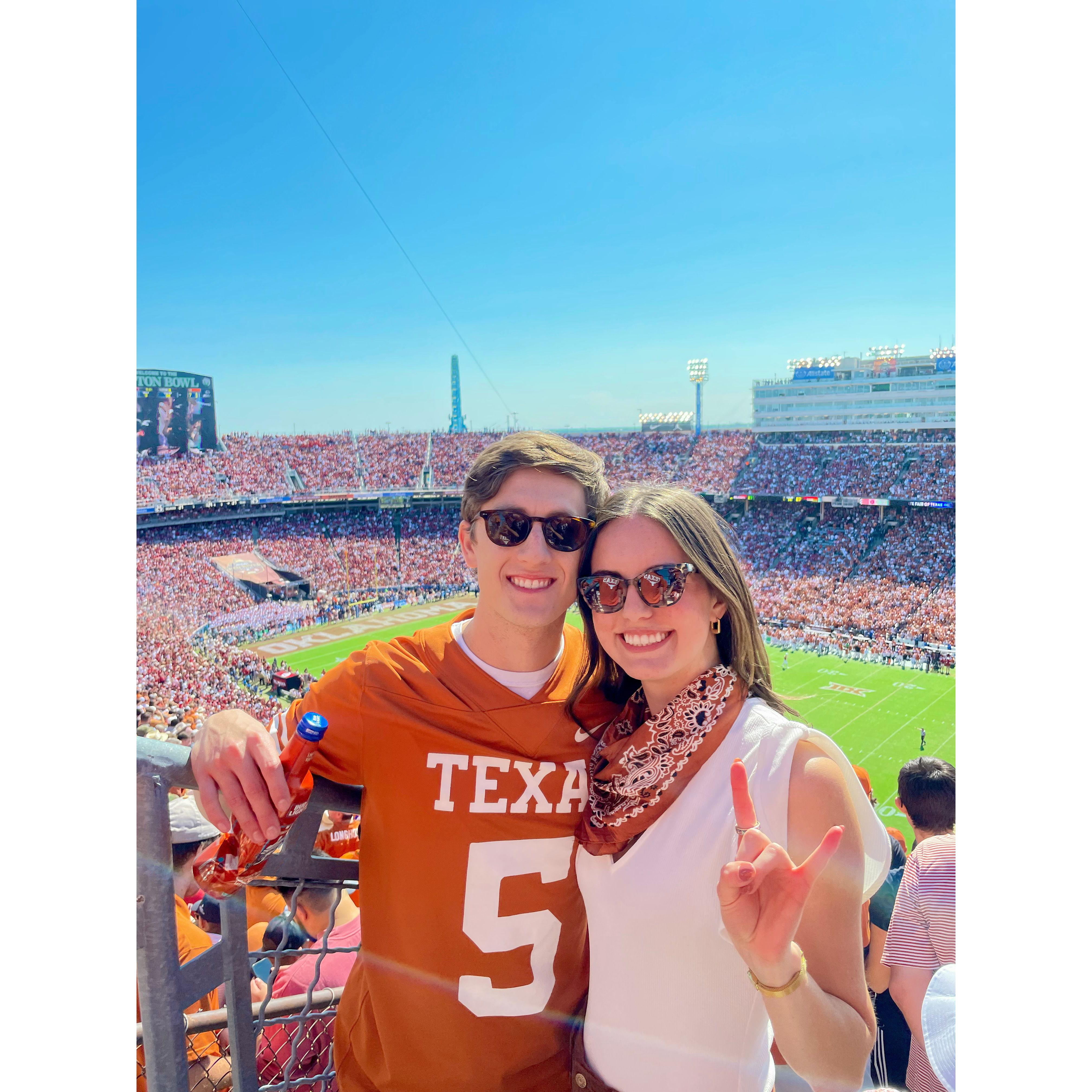 Texas v. OU game - 2023