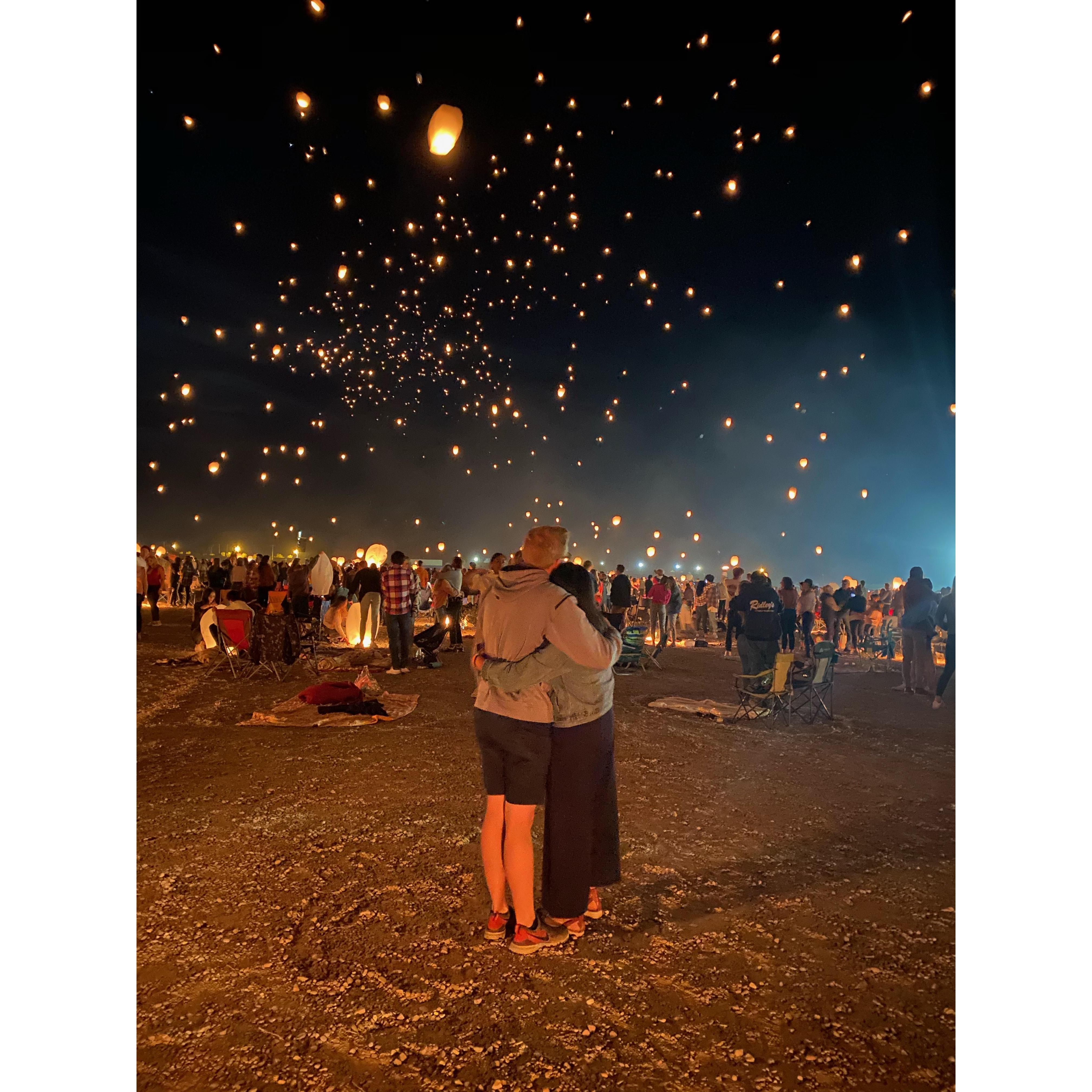 Sept. 2019- The night we made our relationship official and Chad's 23rd birthday.