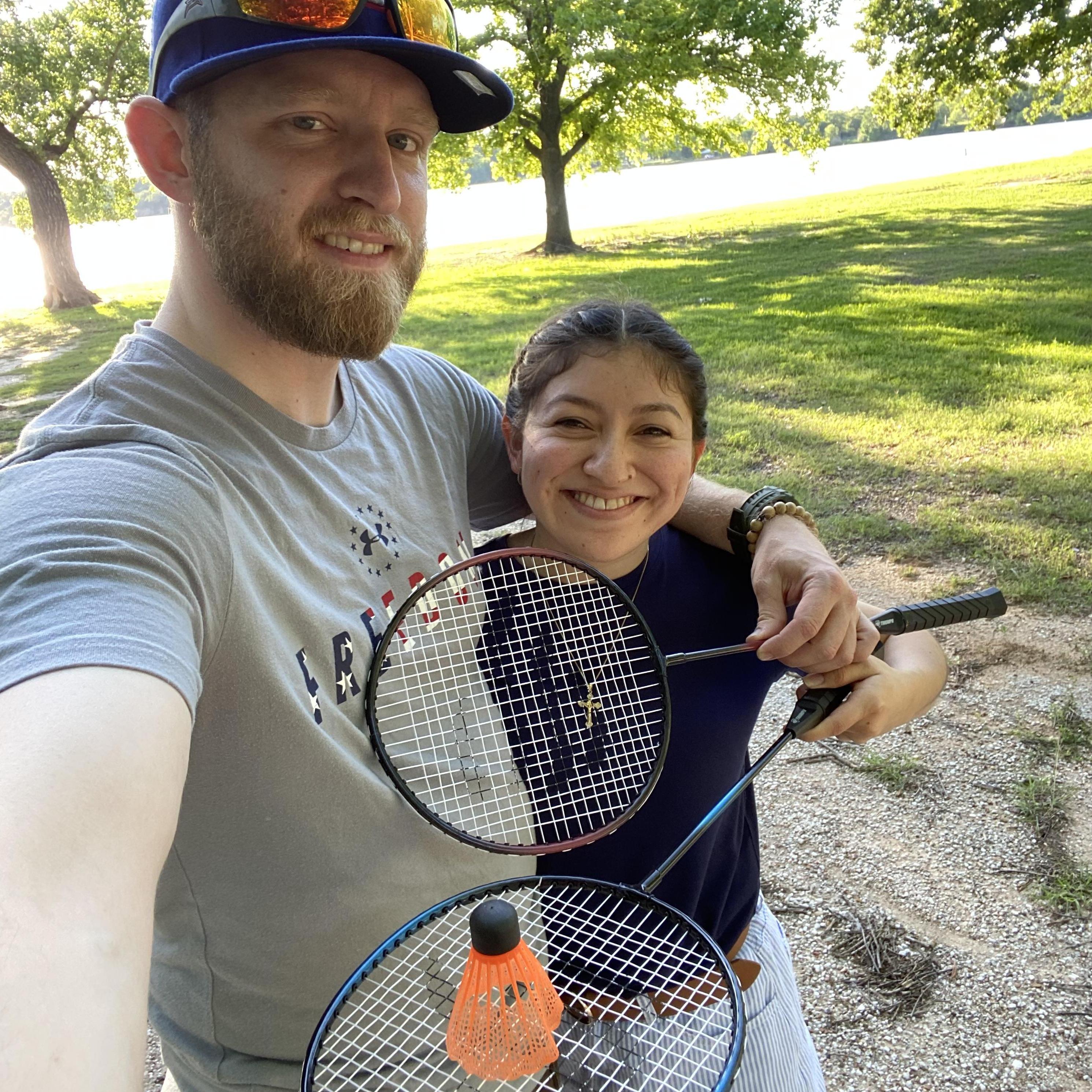 Badminton is our favorite