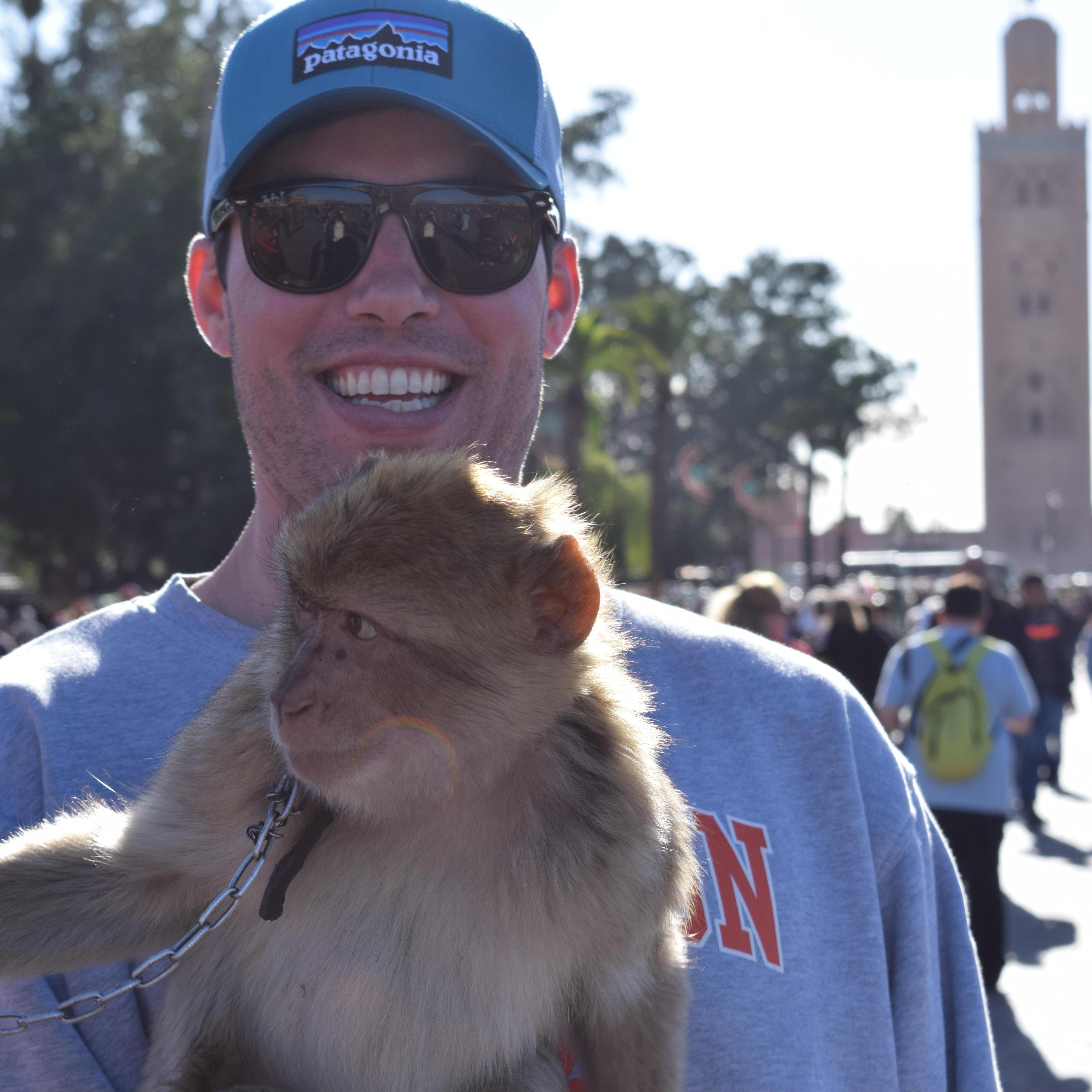 Will made a new friend in Marrakech! 03/2018