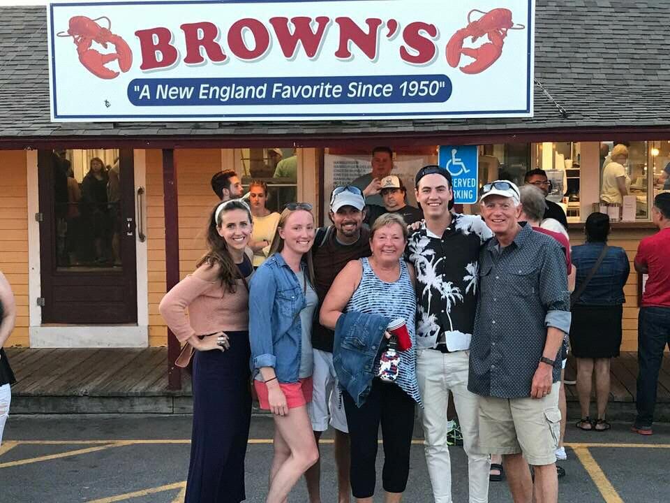 LOBSTA WITH THE FERGUSONS!