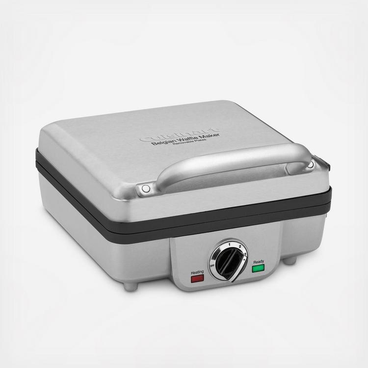 Cuisinart, 4-Slice Belgian Waffle Maker with Pancake Plate WAF
