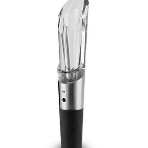 Rabbit Super Wine Aerator and Pourer (Stainless Steel/Black/Clear)