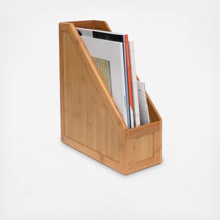 Bamboo Magazine Holder