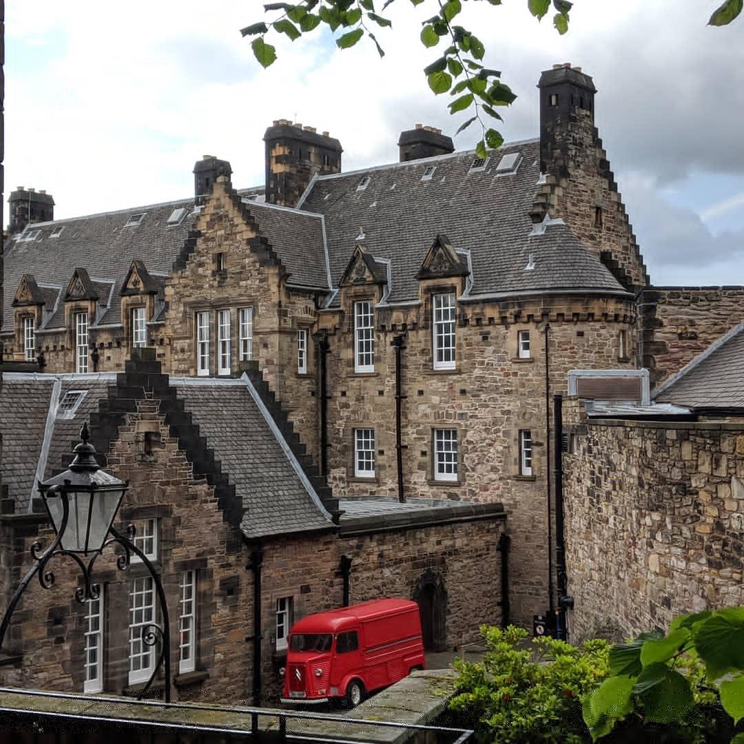 Back of the Edinburgh Castle Estate; Edinburgh, Scotland. July 2019.