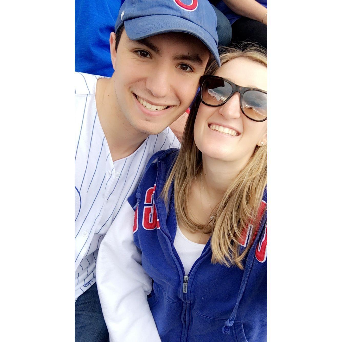 Chicago (somewhere in the left field bleachers)