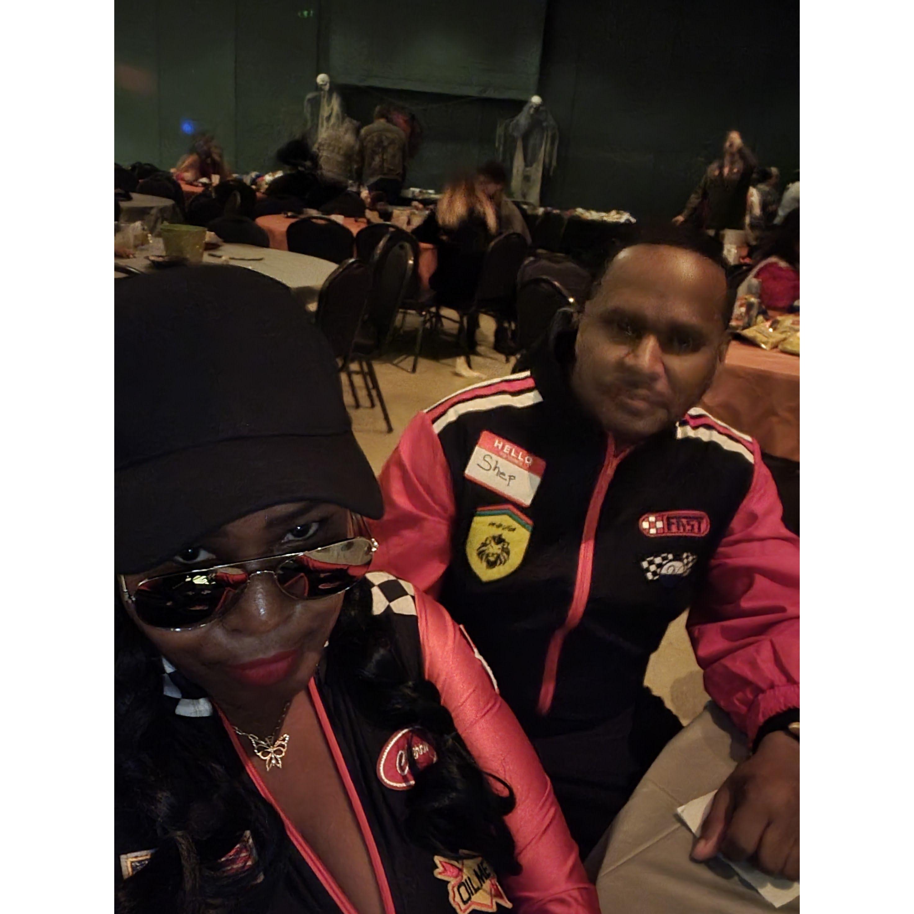 My pit crew Halloween 2022