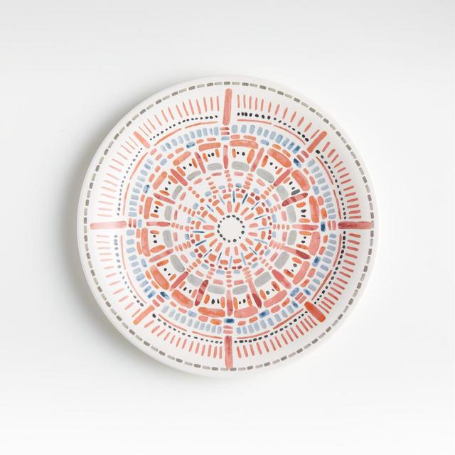 Avril Melamine Medallion Salad Plate