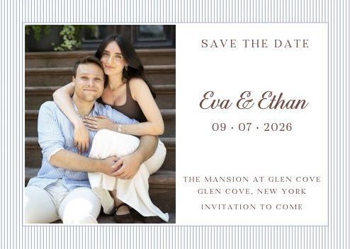 The Wedding Website of Eva Miller and Ethan Klayman