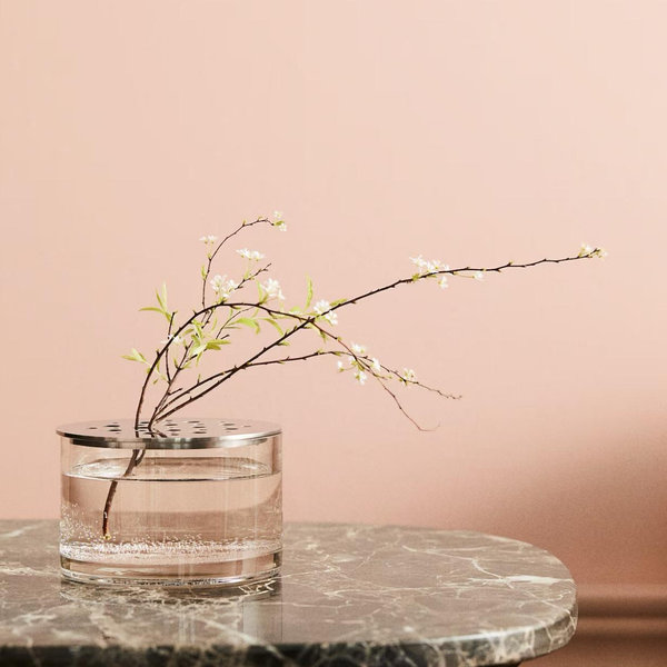 Glass Ikebana Vase