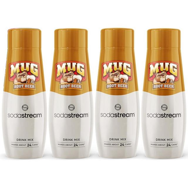 SodaStream Mug Root Beer Drink Mix (440ml, Pack of 4)