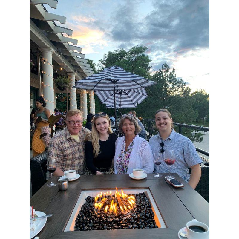 Dinner with Maddie's Parents