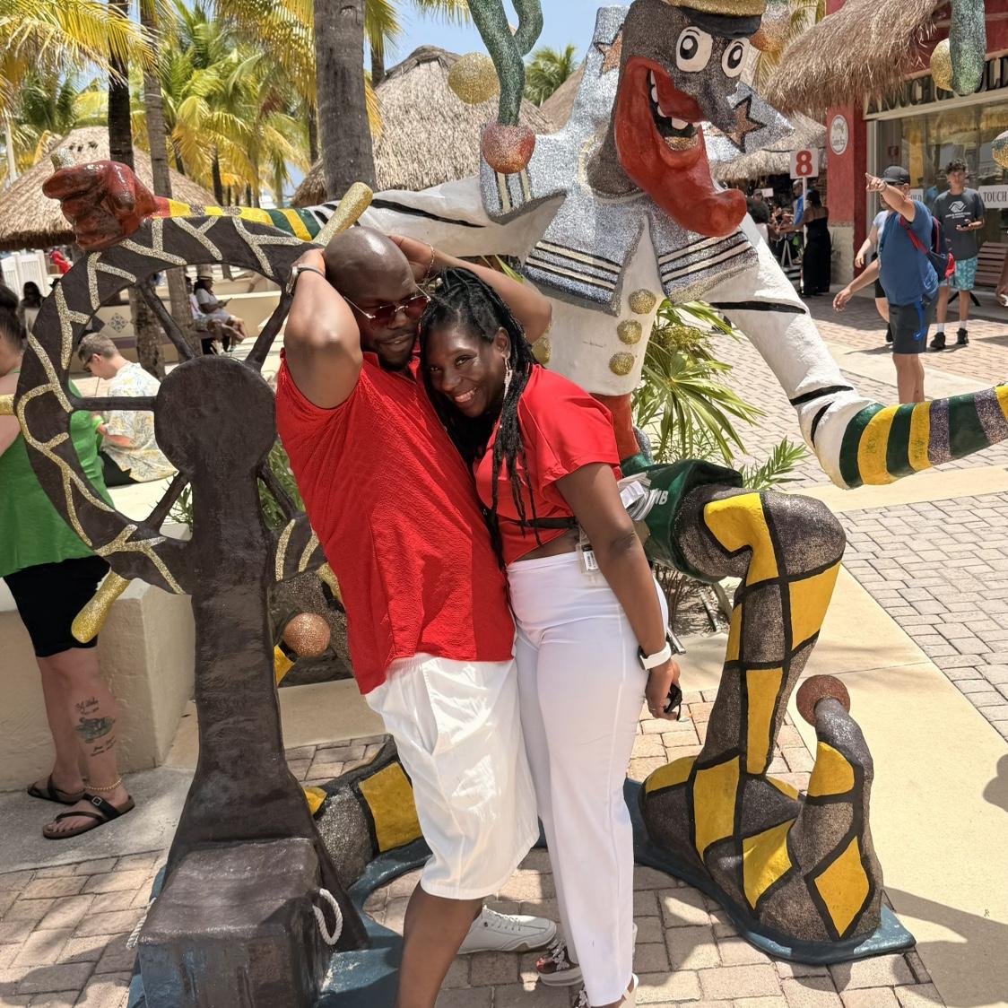 Cozumel Mexico. This place was trippy. We ended up in a high speed chase in a taxi running from bandidos. But the bandidos were actually corrupt fkn cops lol. Yooo Mexico is wild