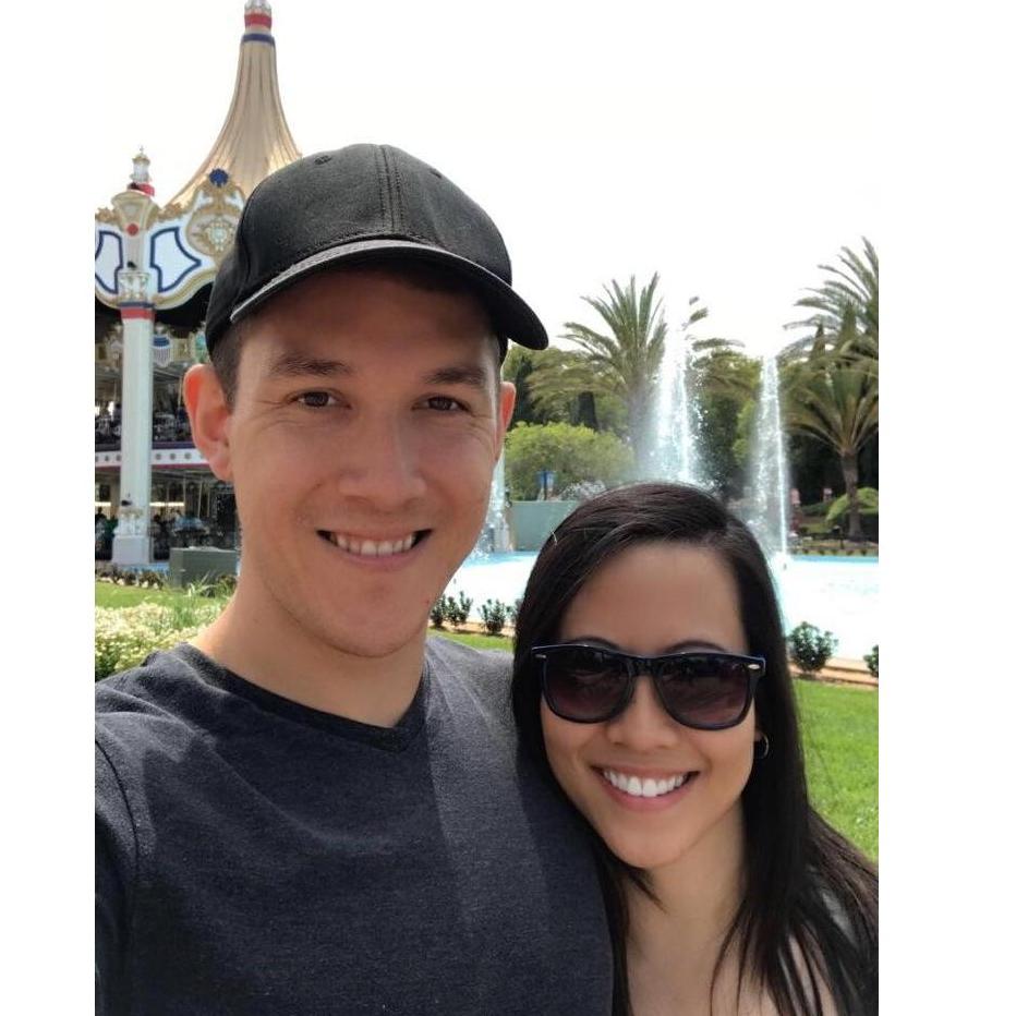 First day-out at Great America - summer 2017