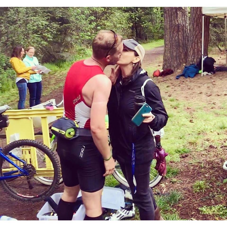 triathalon transition-zone support. <3