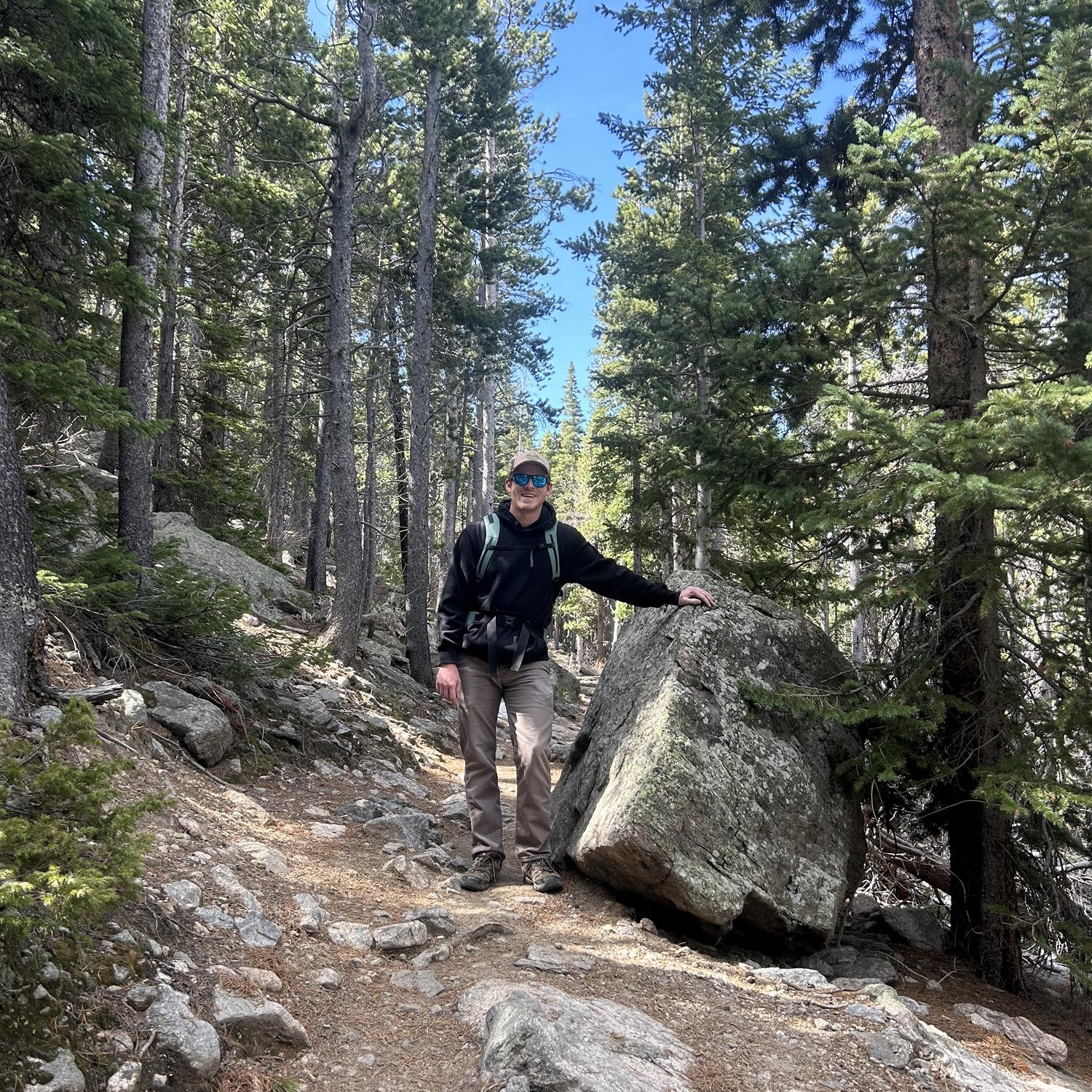 On our way to the peak (and our proposal!)
