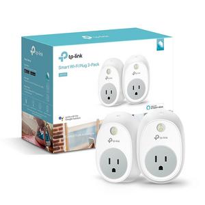 Kasa Smart Wi-Fi Plug by TP-Link (2-Pack) - Control your Devices from Anywhere, No Hub Required, Works with Alexa and Google Assistant (HS100 KIT)