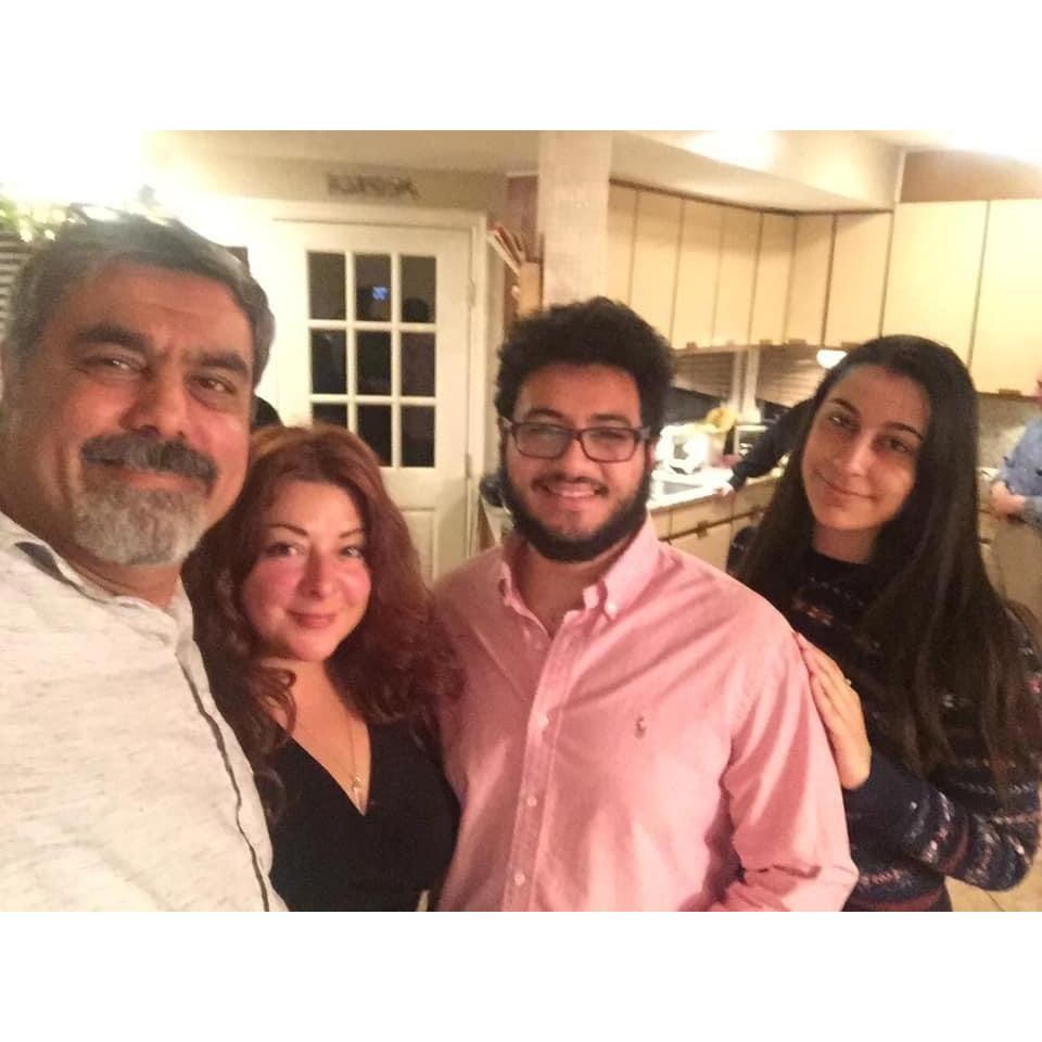 Celebrating the holidays in NYC with the Pena Family.