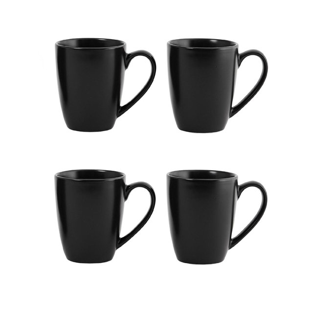 Euro Ceramica Essential Mugs, Set of 4