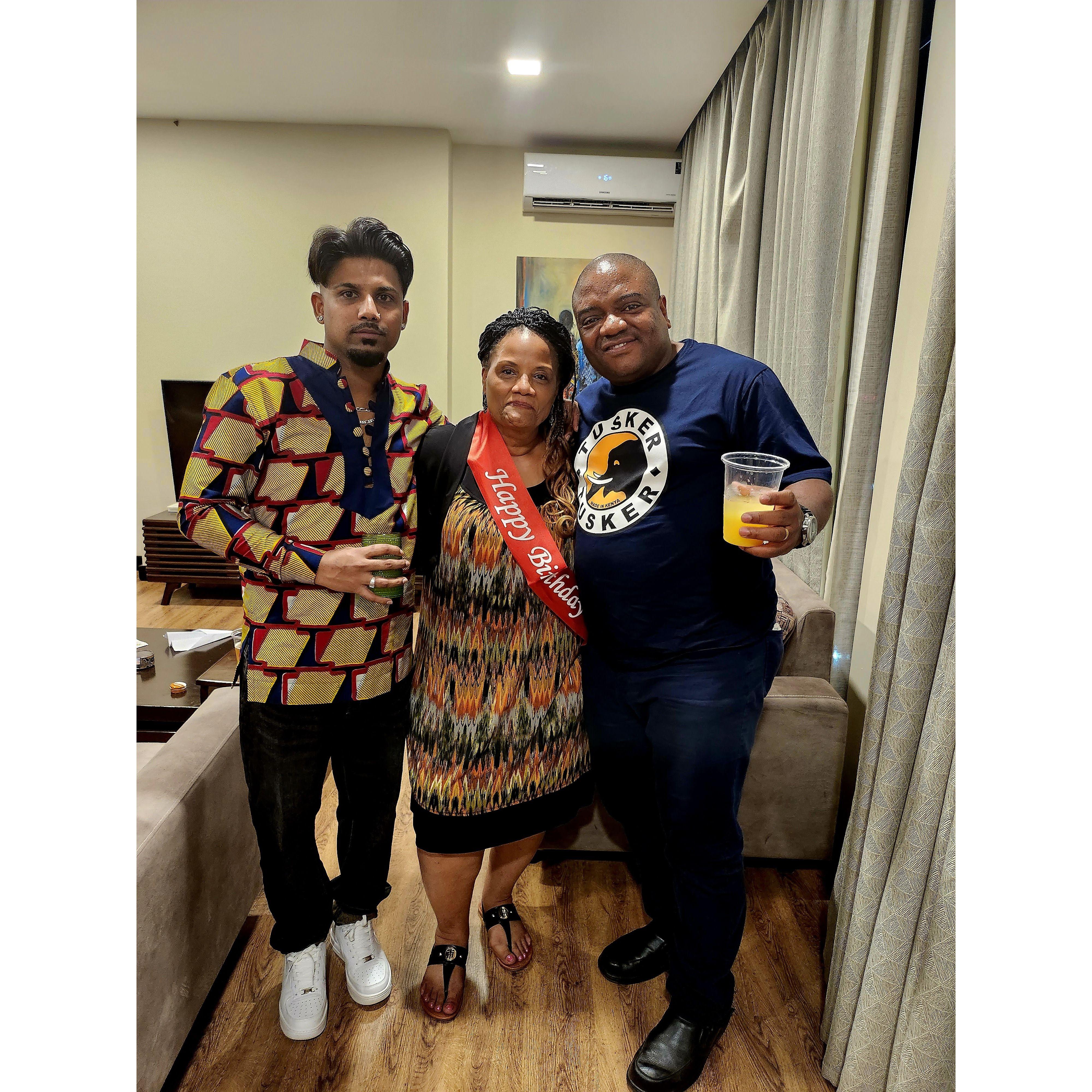 The Groom, Mother of the Bride and the Union Godfather