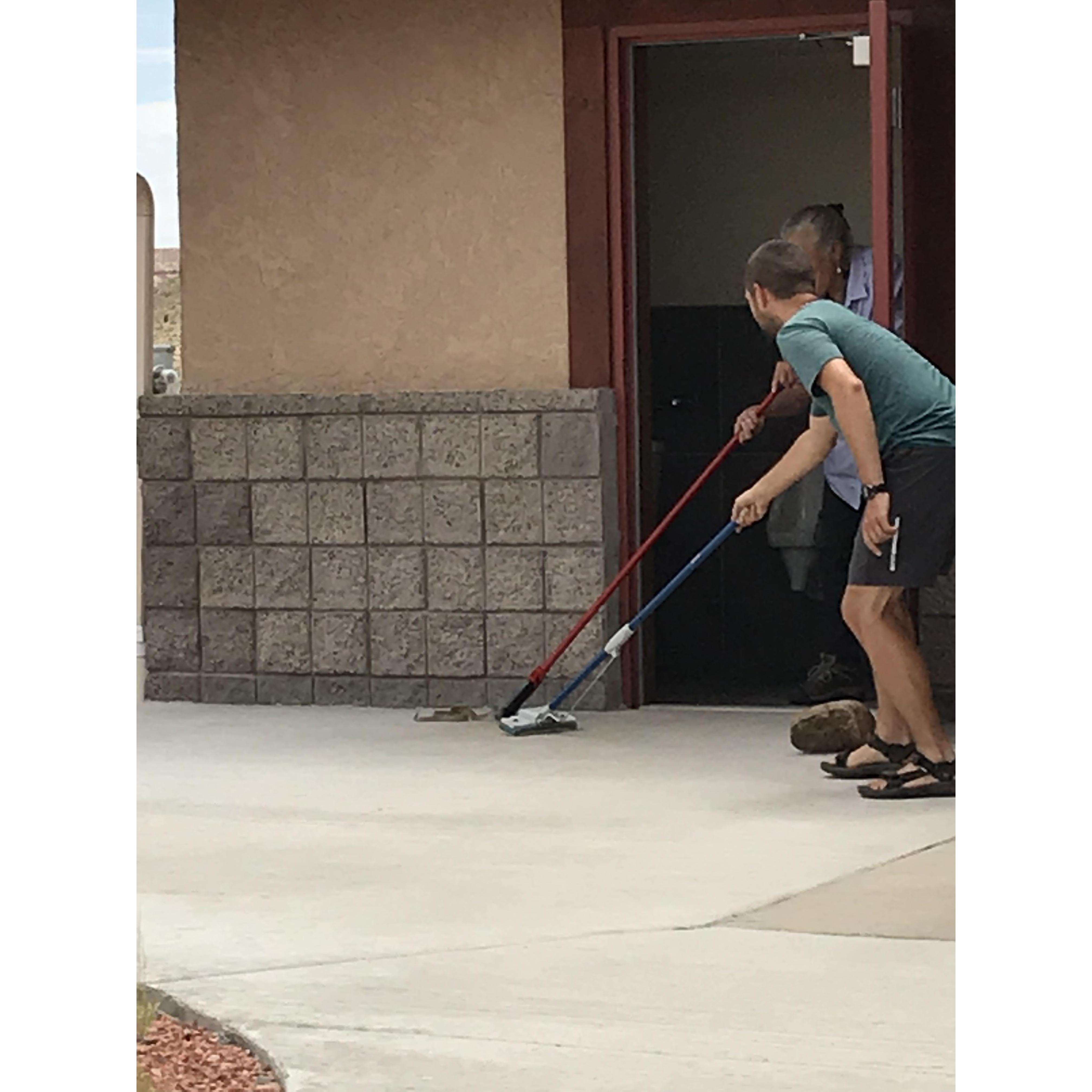 Mike wrangled a rattlesnake this one time.
